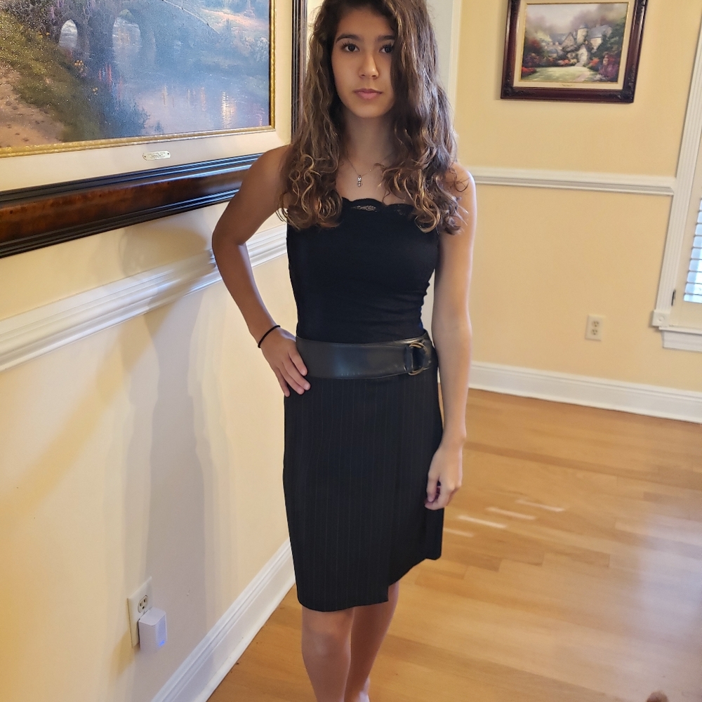 Bebe black skirt